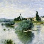 Claude Monet. The Seine at Lavacourt, 1880.