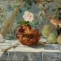 Edouard Manet. Brioche with Pears, 1876.