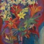 Ernst Ludwig Kirchner. Still Life with Lilies, 1917